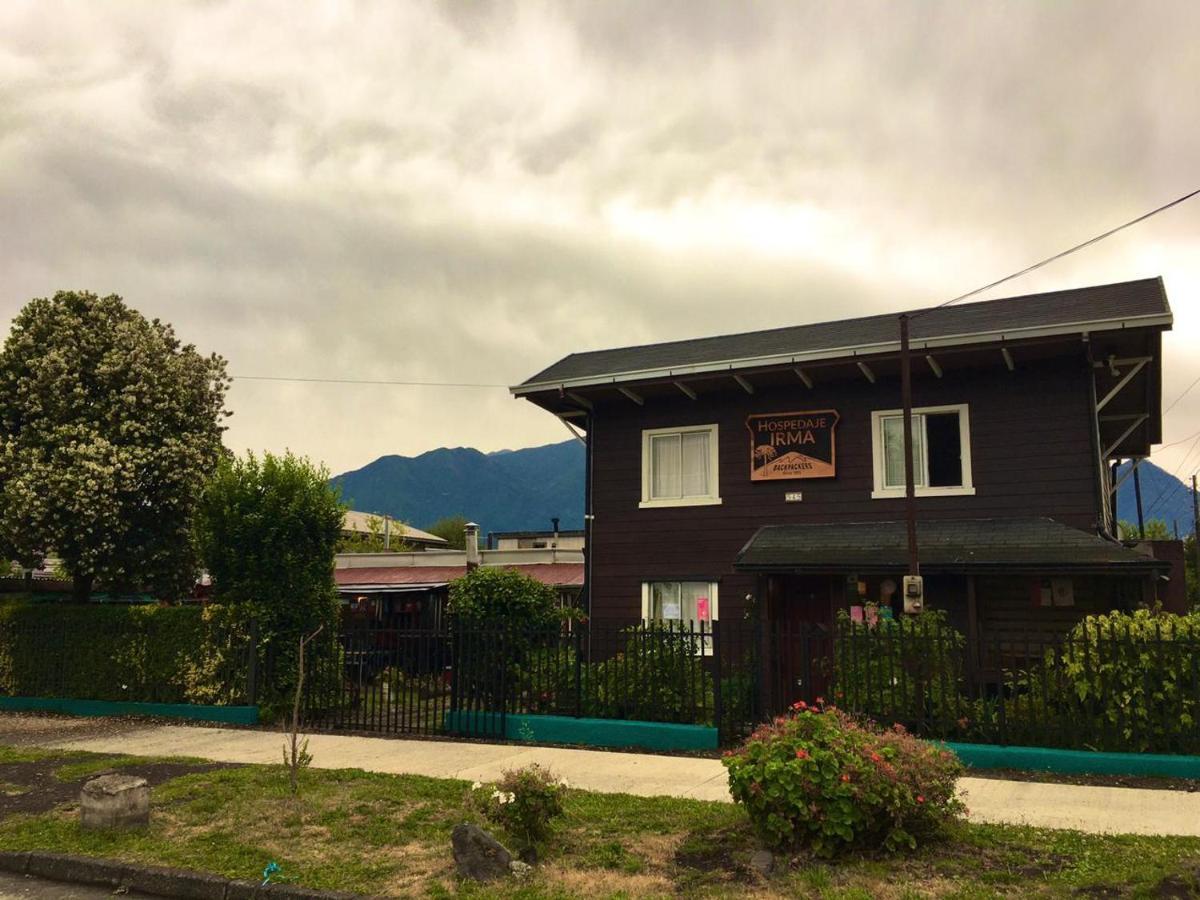 Hospedaje Irma Backpackers Pucon Bagian luar foto